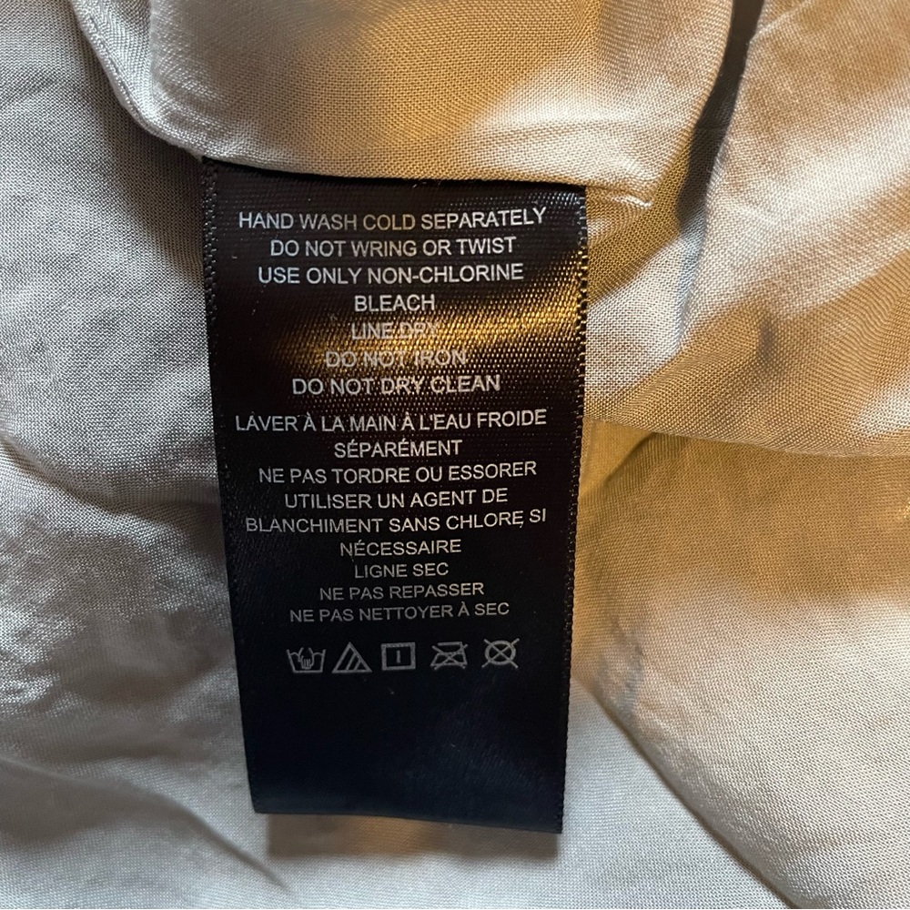 NWT Maeve XL one shoulder silver sequin gown dress from Anthropologie - Picture 11 of 15